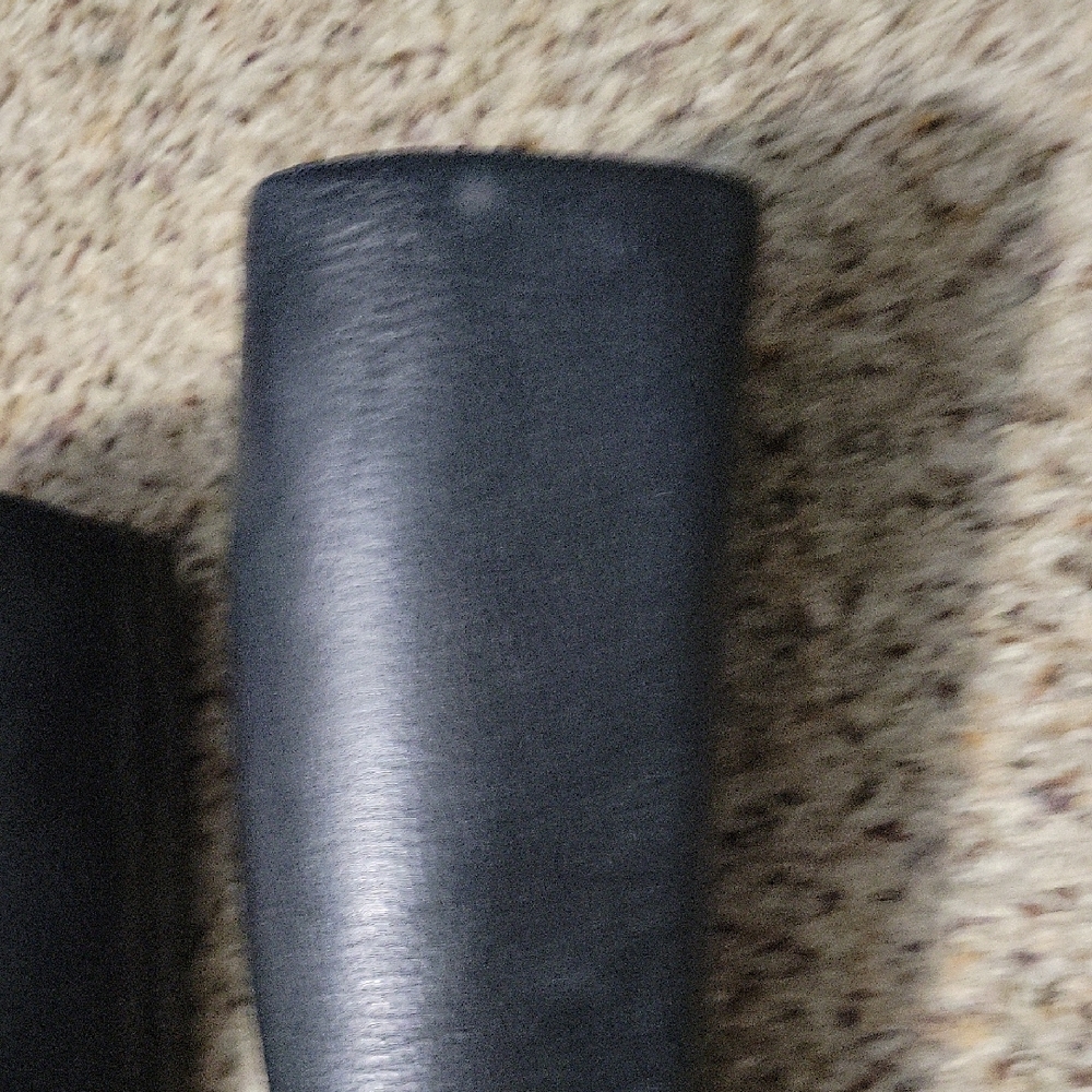 Kate Spade Black Heeled Boots with Silver Accent - Picture 7 of 9